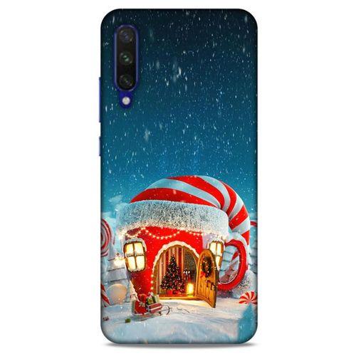 Xiaomi Mi A3 Kılıf Snowix (1) Kılıfı Kırmızı Beyaz
