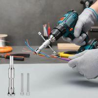 Tel Kablo Soyma Sarma Sıyırma Birleştirme Aparatı El Matkabı Uyumlu