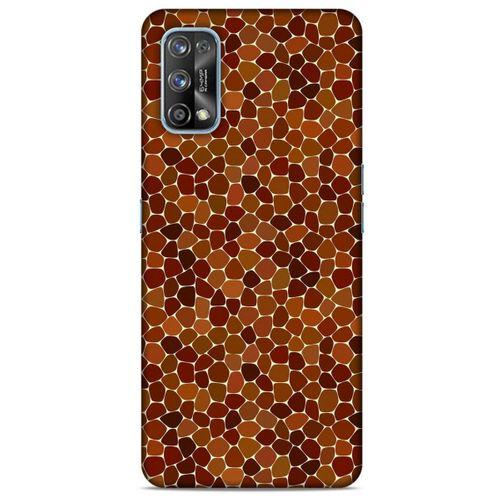 Oppo Realme 7 Pro Kılıf Baskılı Özel Seri Taşlı (13) Silikon Kap