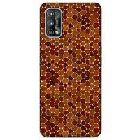 Oppo Realme 7 Pro Kılıf Baskılı Özel Seri Taşlı (13) Silikon Kap