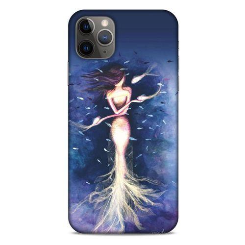 Y.Liva-2021 Özel Seri Deniz Kızı Apple Iphone 11 Pro Max Kılıf Silikon Kapak