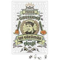 Kemal Sunal Parka Gidecekmiş İki Gözümün Çiçeği Puzzle 240 Parça Yapboz