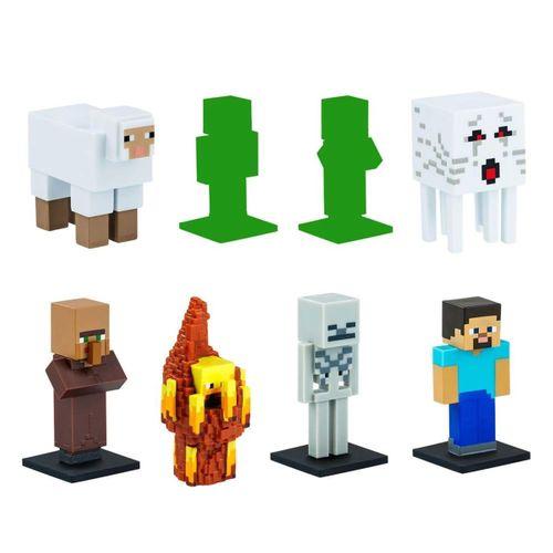 Minecraft 3D Figür Toppeez 8'li Delüks Set MC2070 Model 1
