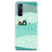 Oppo Realme 7 Kılıf Snowix (16) Kalın Kılıf Su Yeşili