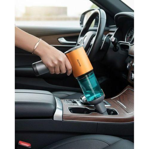 Araç İçi Mini El Süpürgesi Şarjlı Güçlü Vakum