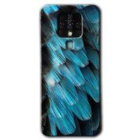 Tecno Camon 16 HD Baskılı Kılıf + 9D Tam Ekran Koruyucu - 9D Tüyler