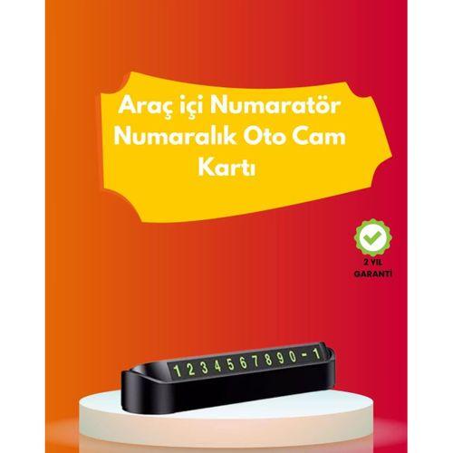 Şık Ve İşlevsel Fosforlu Araç Numaratörü – Kolay Kullanım, Yüksek Görünürlük