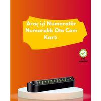 Şık Ve İşlevsel Fosforlu Araç Numaratörü – Kolay Kullanım, Yüksek Görünürlük