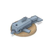 Minecraft Yunus Figürü 3D Baskı (Bu ürün Sadece Plastik parçadır - Almadan Önce Soru Sorabilirsiniz)