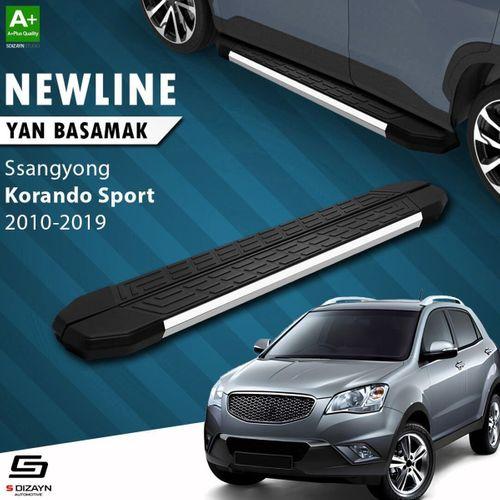 S-Dizayn Ssangyong Korando Sport NewLine Krom Yan Basamak 203 Cm 2010-2019 A+ Kalite