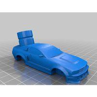 Ford Mustang Balonlu Araba (Bu ürün Sadece Plastik parçadır - Almadan Önce Soru Sorabilirsiniz)