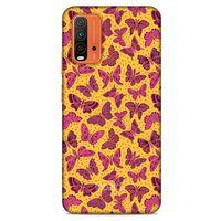 Lopard Xiaomi Redmi Note 9 4g Uyumlu Kılıf Kelebek Etkisi (27) Tasarımlı Kılıf