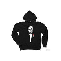 Joker Godfather Siyah Kapşonlu Sweatshirt Hoodie