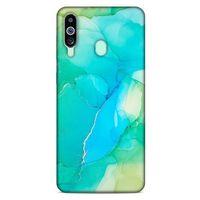 Samsung Galaxy M40 Uyumlu Kılıf Yeşil Delisi (3) Kapak Çay yeşil