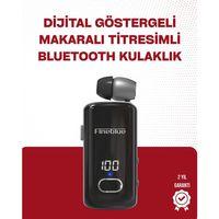 Fineblue F580 Bluetooth Kulaklık – Klipsli, Dijital Göstergeli, Su Geçirmez, 12 Saat Pil Ömürlü