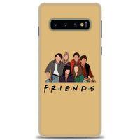 Samsung Galaxy S10 Kılıf HD Baskılı Kılıf - Friends + Tam Ekran Koruyucu