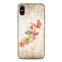 Apple iPhone XS Kılıf Desenli Özel Seri Tüyler (21) Koruyucu Kapak