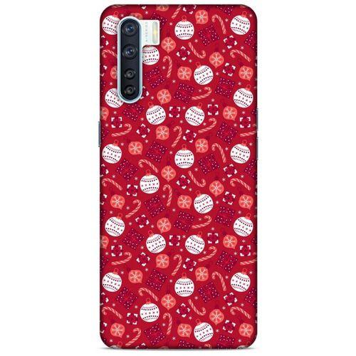 Yılbaşı Süsleri 48 Oppo A91 Kılıf Silikon Kapak