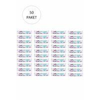 J-250 Jumbo Boy Çöp Torbası 80 x 110 cm 10 Lu Rulo x 50 Paket = 500 Adet (Mavi)