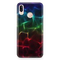 Huawei P20 Lite Kılıf Drape Arka Kapak Koruma Desenli Full Koruyucu