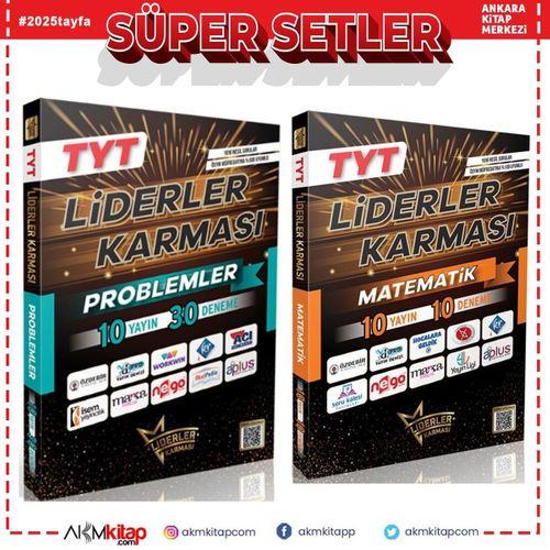 Liderler Karması TYT Matematik ve Problemler Deneme Seti 2 Kitap