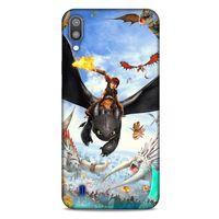 Samsung Galaxy M10 Kılıf Dragons (32) Soft Silikon Kılıf Ejderhanı Nasıl Eğitirsin