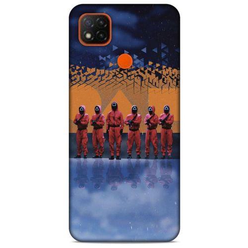 Xiaomi Redmi 9C Uyumlu Kılıf Squid Game (48) Bumper Kılıf Dak-Ho