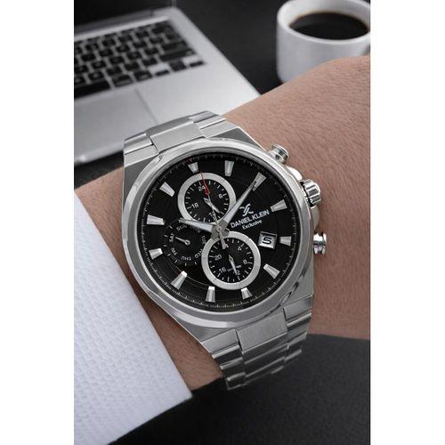 Daniel Klein İtalyan Tasarım Bileklik Hediyeli 2 Yıl Garantili Çelik Kordon Erkek Kol Saati Y10769.3