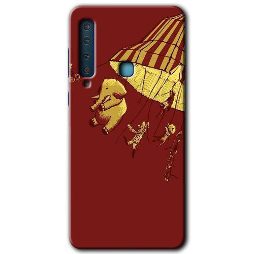 Samsung Galaxy A9 2018 Kılıf HD Desen Baskılı Arka Kapak - Zoo