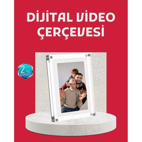 Kompakt Tasarımlı 7 İnç Dijital Fotoğraf Çerçevesi – Modern Ve Şık Görünüm