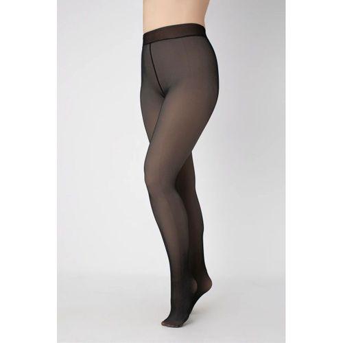 Kadın Peluş Tayt Yüksek Bel Kışlık Termal Kadın Külotlu Çorap Ten Rengi Görünümlü