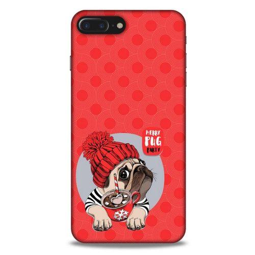 Animax Bereli Pug Apple Iphone 7 Plus Kılıf Desenli Silikon