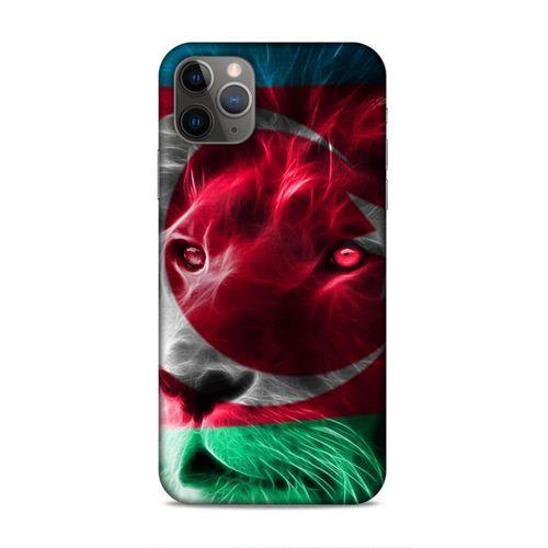 Apple Iphone 11 Pro Max Uyumlu Kılıf Azarbaijan (23) Ultra Koruma Kılıfı Aslan Bayrak