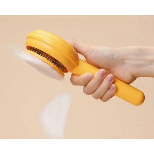 Hamburger Şekilli Otomatik Temizlenen Evcil Hayvan Tarağı