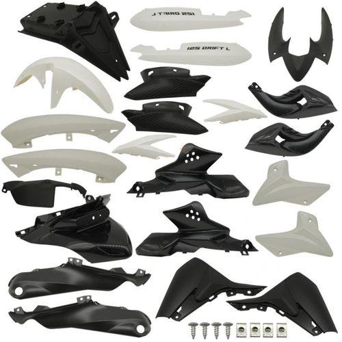 MONDİAL Mondial Mh Drift L Kaporta Seti Beyaz 23 Parça