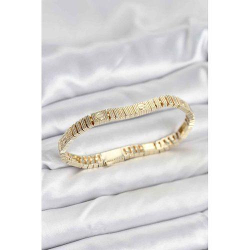 Gold Renk Vip Seri Bileklik - TJ-BB8078