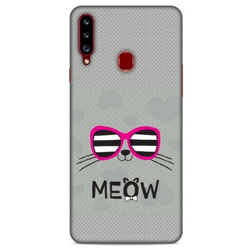 Lopard Samsung Galaxy A20s Uyumlu Kılıf Kediler (15) Antişok Kılıf Meow Cat