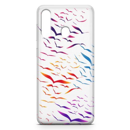Samsung Galaxy A60 Kılıf Göç Zamanı Arka Kapak Koruma Desenli Full Koruyucu