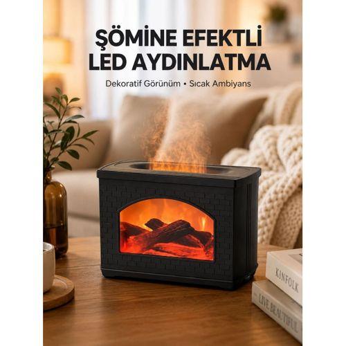 Aromaterapi Destekli Ultrasonik Nemlendirici Usb Bağlantılı Sessiz Model