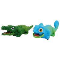 Sürtmeli Sürüngen Hayvanlar 2'li - Timsah & İguana