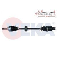 Ön Aks Komple Sağ 1.5 Dci Yayli Absli (Abs 26 Diş) Clio Symbol / Kango
