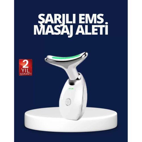 Yüz Ve Boyun Sıkılaştırıcı Cilt Bakım Cihazı | Ems Mikro Akım & Kırışıklık Giderici