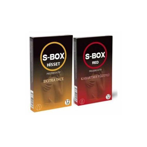 Prezervatif Seti Hisset 12 Li + Red Kabartmalı 12 Li