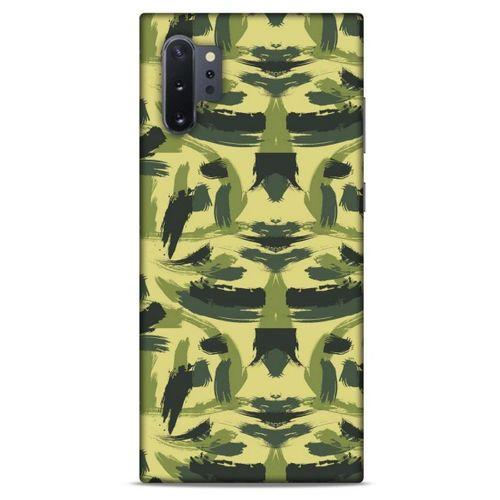 Kamuflaj 08 Samsung Galaxy Note 10 Plus Kılıf Silikon Kapak