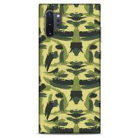 Kamuflaj 08 Samsung Galaxy Note 10 Plus Kılıf Silikon Kapak