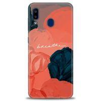 Samsung Galaxy A30 Kılıf HD Baskılı Kılıf - Breathe + Tam Ekran Koruyucu