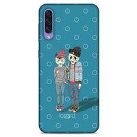 Samsung Galaxy A50s Kılıf FunnyMaX (16) Kalın Kılıf Mavi