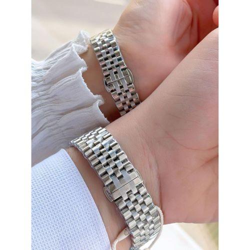 Ferrucci Sevgili Ve Çiftlere Özel Çelik Kordon 2 Yıl Garantili 3 Atm Çift Kol Saati CFT.SG001.07