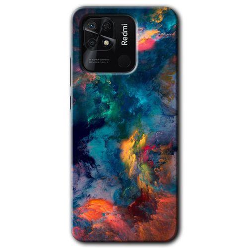 Redmi 10C Kılıf HD Desen Baskılı Arka Kapak - Color Storm