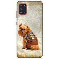 Samsung Galaxy A31 Kılıf Köpek Kıyafetleri (25) Antişok Kapak Brussels Griffon Sweatshirt